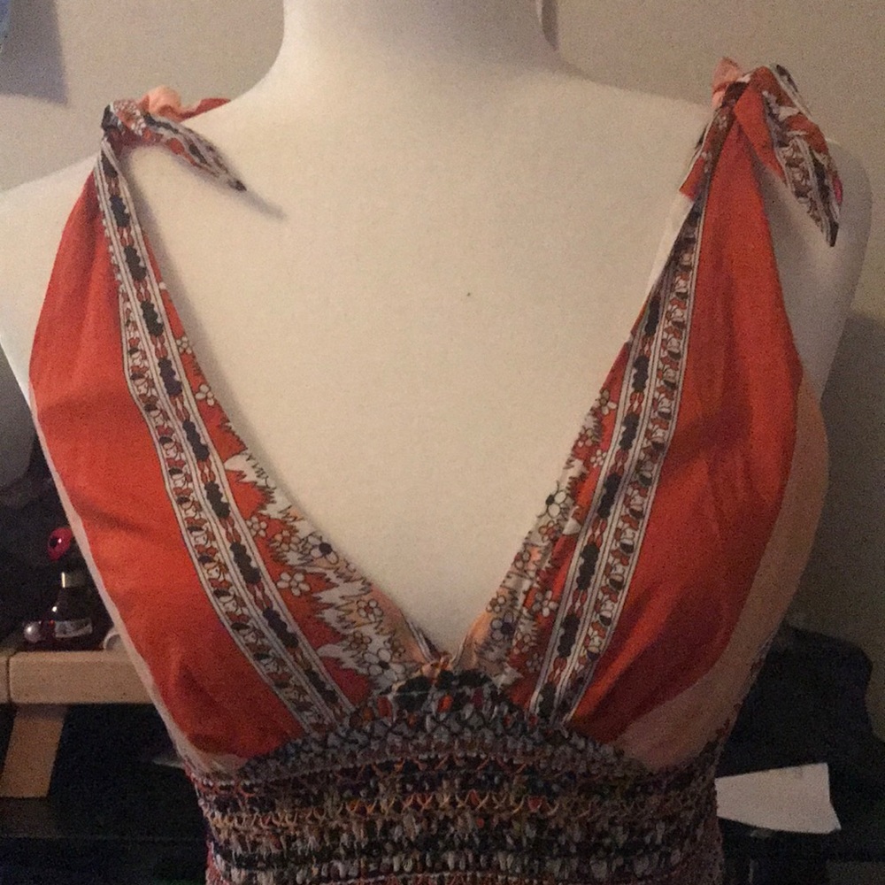 Charlotte Russe summer dress.  Paisley print.